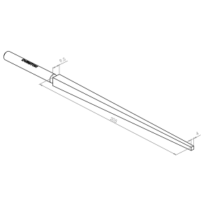 Durston 方形环心轴 4mm – 10mm