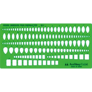 造型模板 马眼形、梨形、祖母绿型 M-1