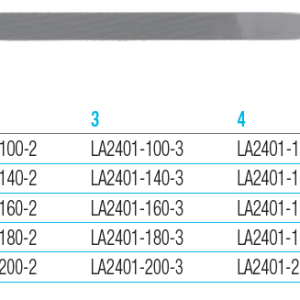 GLARDON VALLORBE 柱状针锉 LA2401