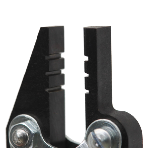 MAUN 半圆扁平钳口平行钳，带三个夹头，可制作缺口 125 毫米