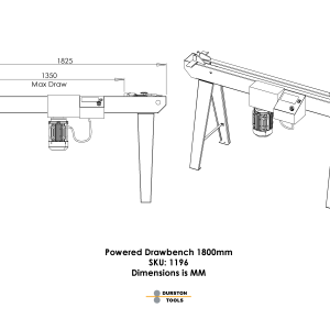 Durston 动力拉丝机 1800mm