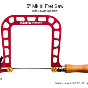 Knew Concepts 5 英寸线锯，带杠杆张力